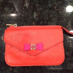 COPY - Tory Burch Orange Wallet/ Wristlet